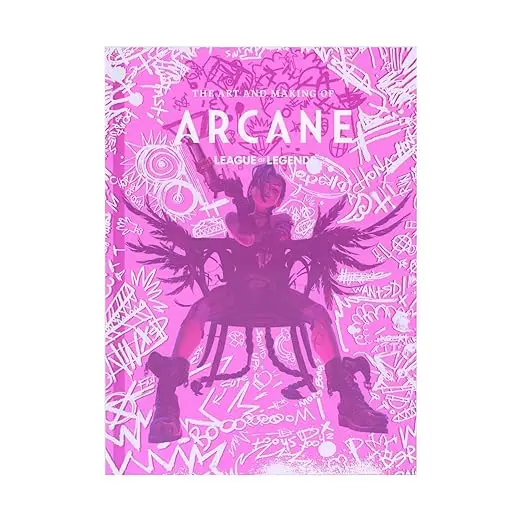 The Art and Making of Arcane Hardcover Book by Elisabeth Vincentelli