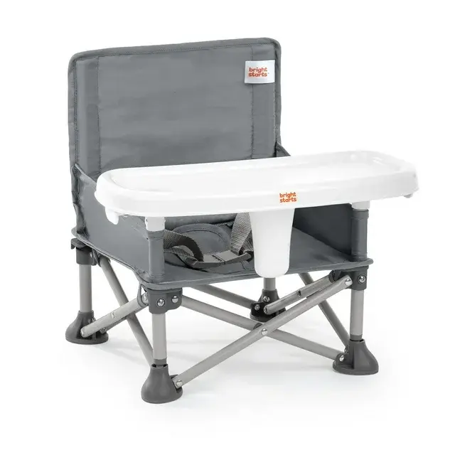 Bright Starts POP 'N Sit Portable Booster Seat, 6+ months up to 33lbs.