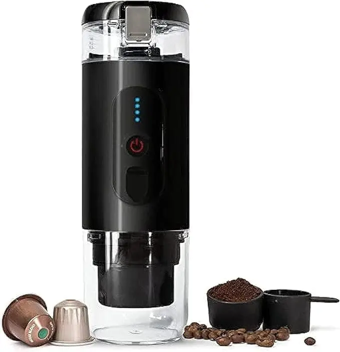 Portable Heating Water Mini Espresso Coffee Machine CF-1801BGC