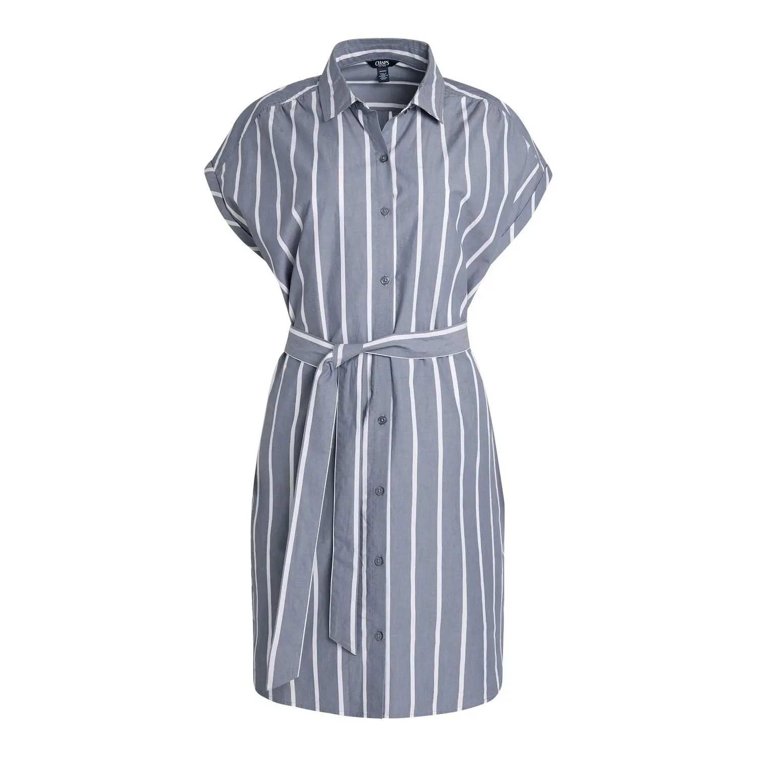 CHAPS Light Blue Stripe Ladies Dress (S/P)
