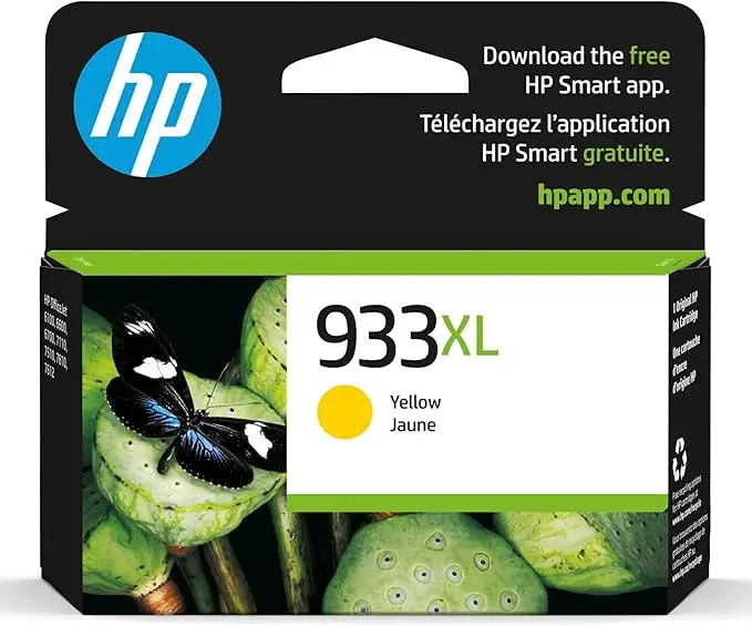 HP 933XL High Yield Yellow Original Ink Cartridge