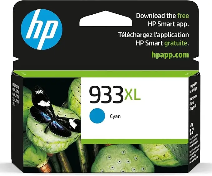 HP 933XL High Yield Cyan Original Ink Cartridge