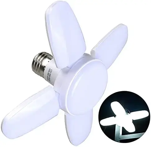 MINI Fan Blade LED BULB 28W, AC175-265V 50/60Hz, Lamp Holder E27
