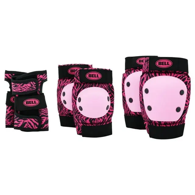 BELL Pad Set Wrist Guards, Knee & Elbow Pads Multi-Sport Pad Set (Youth 8+)