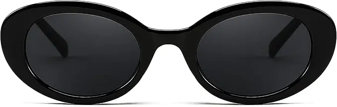 FEISEDY Sunglasses Womens, Retro Oval