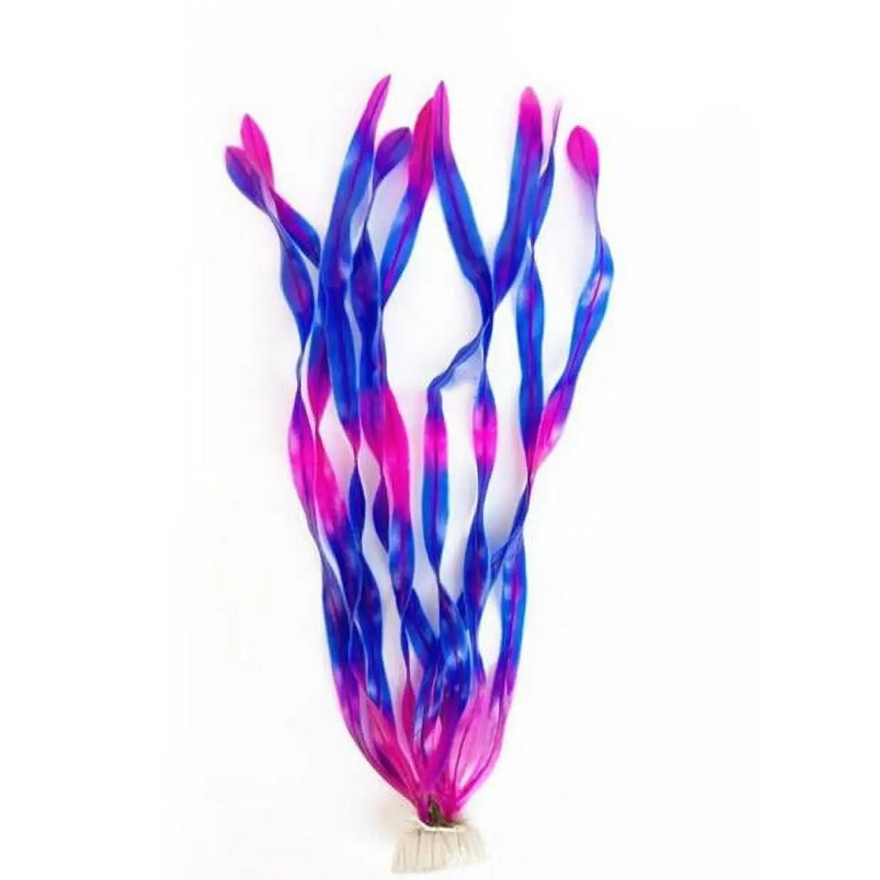 Fish Aquarium Blue Pink Plant  Decoration Accessory