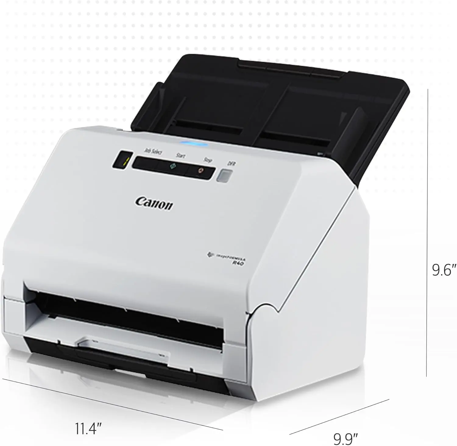 Canon imageFORMULA R40 Office Document Scanner for PC and Mac, Color Duplex Scanning, Easy Setup for Office Or Home Use, Includes Scanning Software