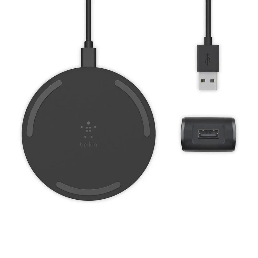 Belkin BoostCharge Wireless Charging Pad 10W Black, BELKIN Wireless Charging Base 10 W