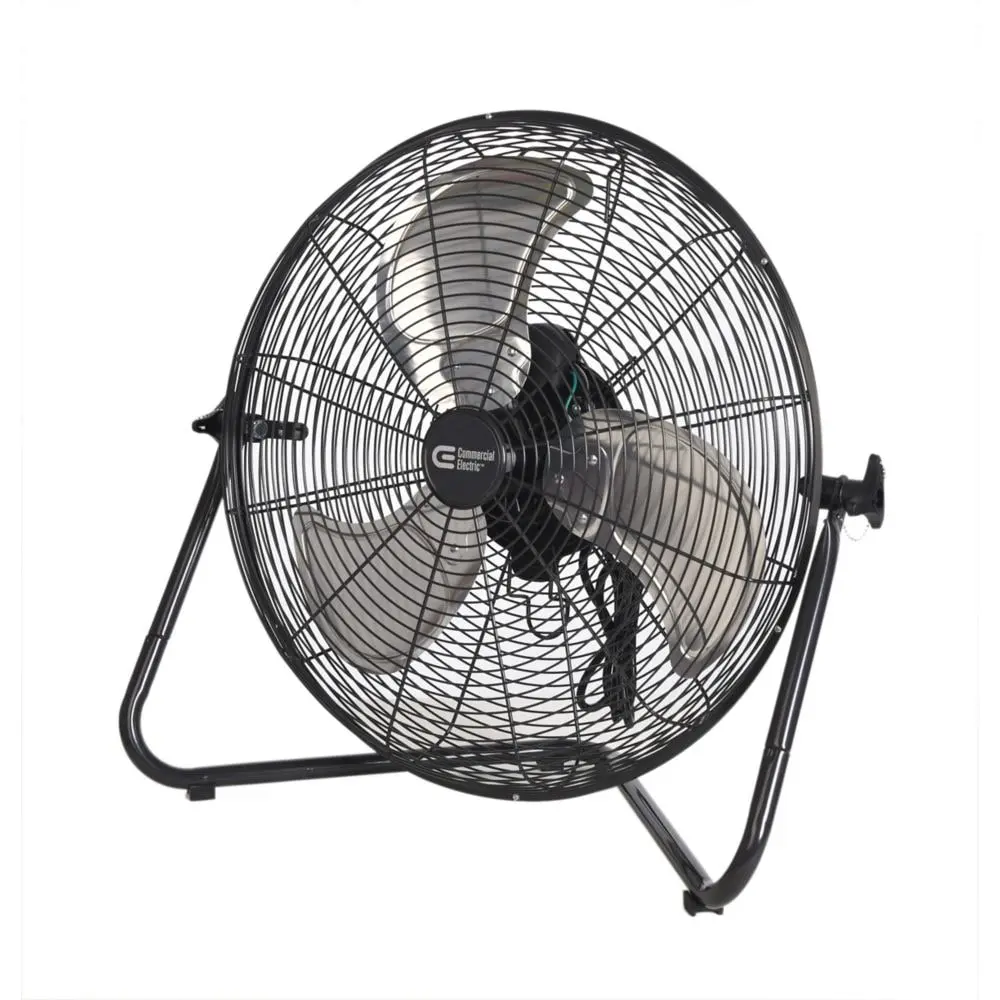 Commercial Electric 20-inch 3-Speed High Velocity Floor Fan