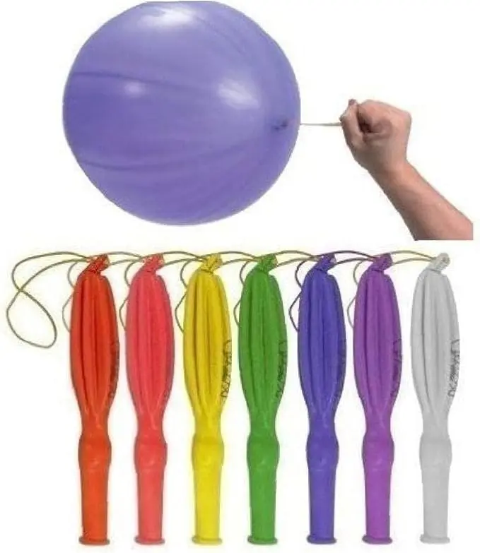 15pcs Punch Balloon, Kid's Balloon Assorted Colors Latex