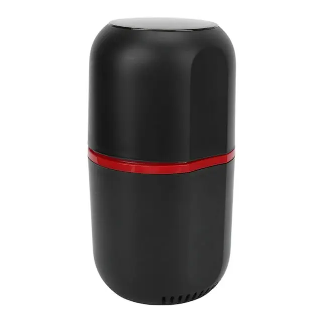 Coffee Grinder, Stainless Steel Brush Cleaning Electric Pill Crusher Fine Powder, 220V