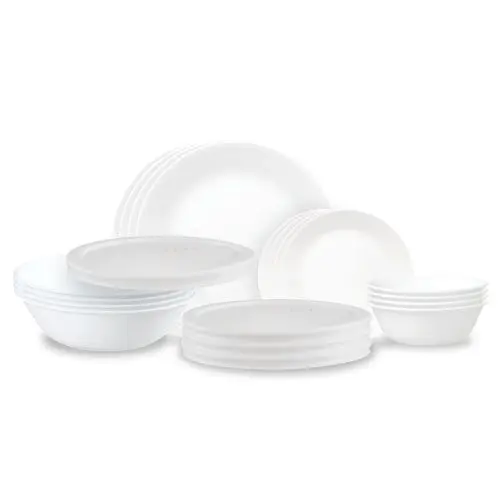 Corelle® Winter Frost White 18-piece Dinnerware Set, Service for 4