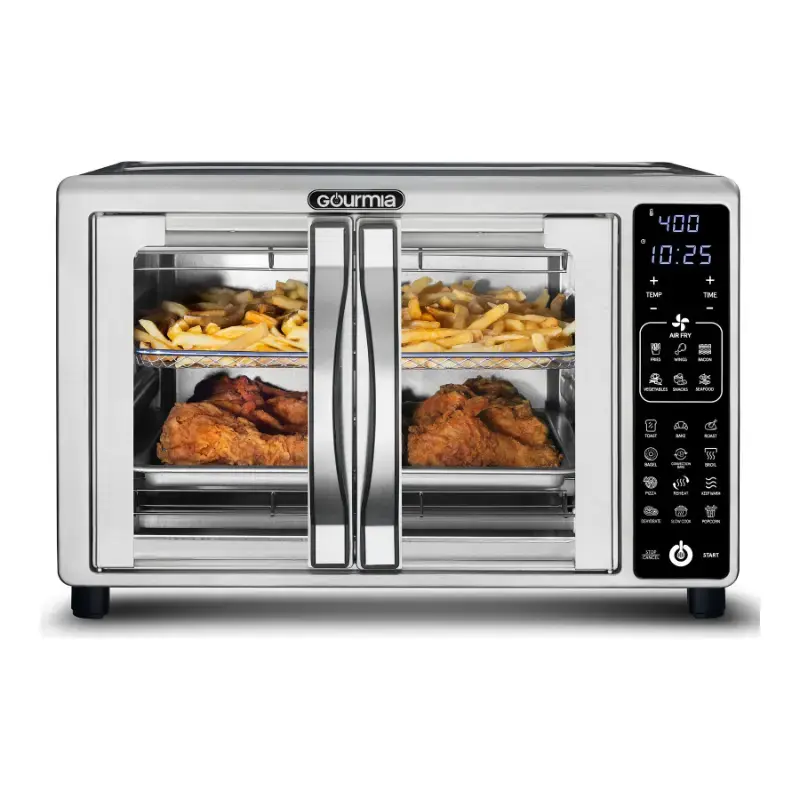 *AS-IS* Gourmia Auto French Door Air Fryer Oven