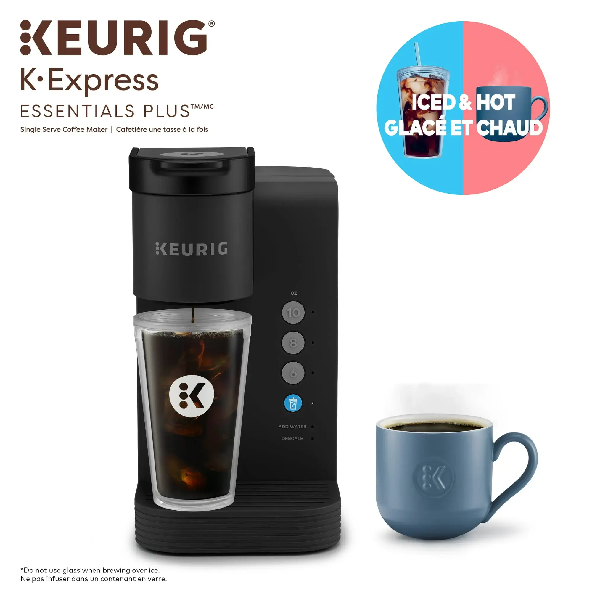 *AS-IS* Keurig® K-Express™ Essentials™ Single Serve Coffee Maker Black