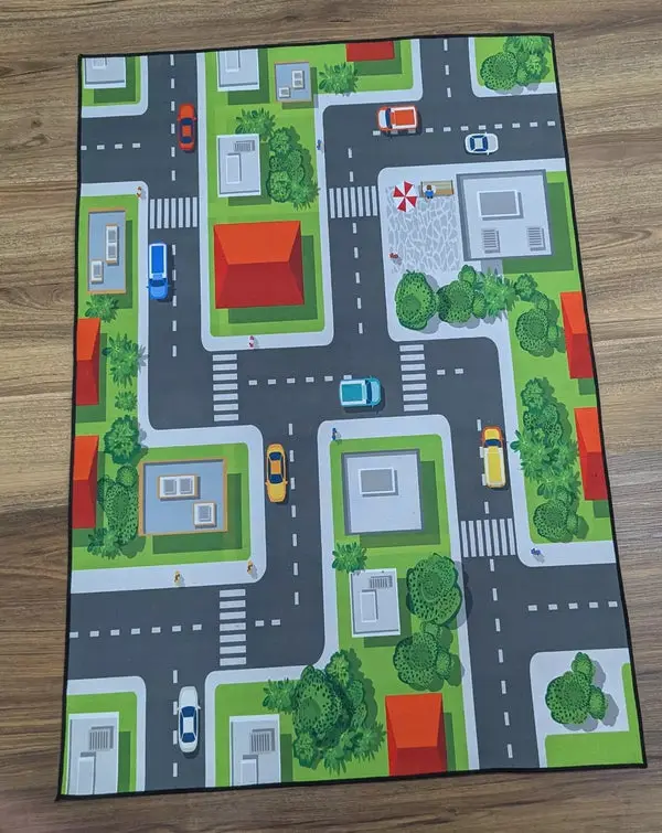 19" x 31" Printed Street Playmat