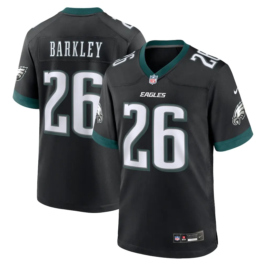 Unofficial Men's NFL Eagles Jersey - 26 Barkley (Size L)