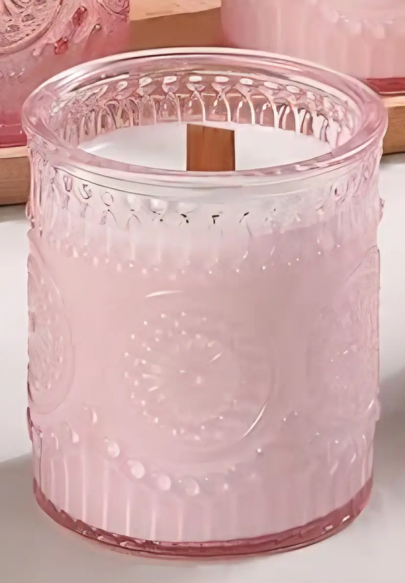 Darjen Candle Jar With Bamboo Lid