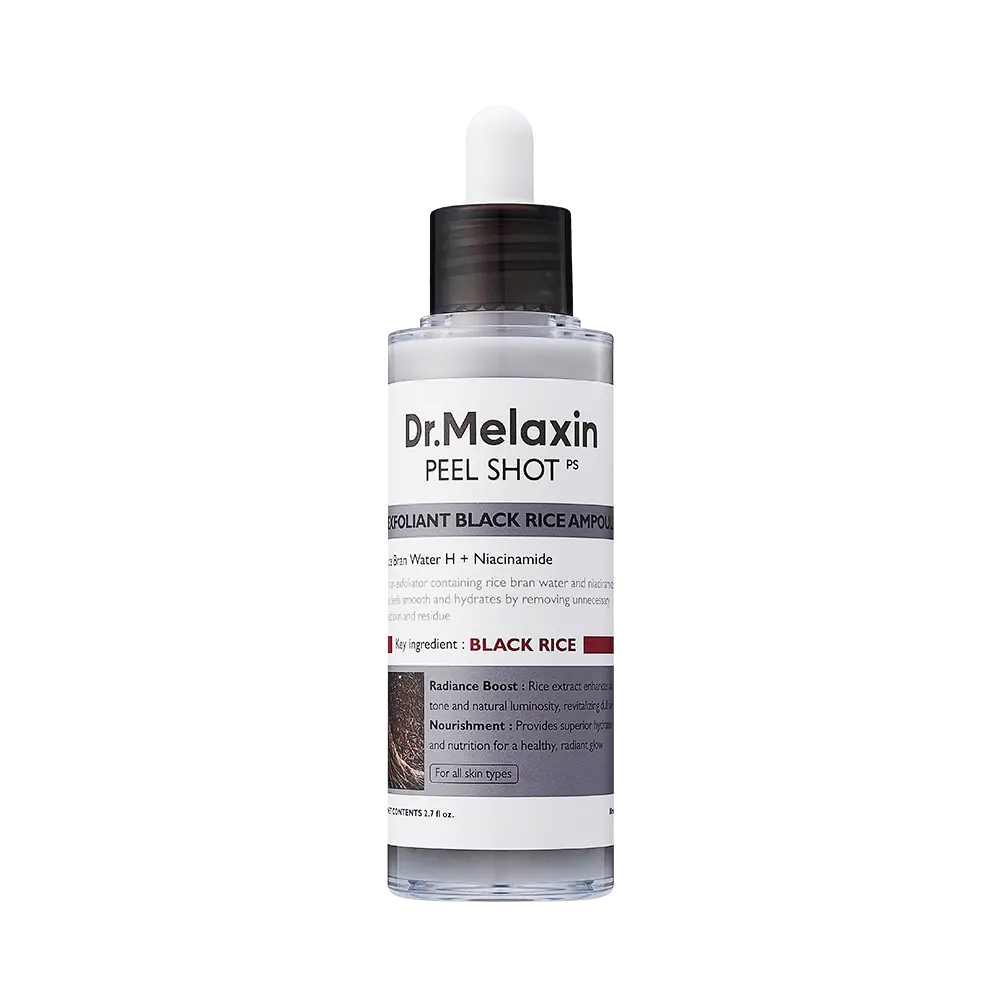 Dr. Melaxin Peel Shot, Exfoliant Black Rice Ampoule