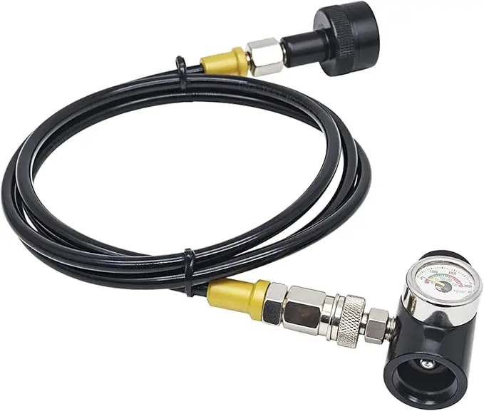 ZRDR CO2 Refill Adapter Quick Connect, Co2 Tank Adapter, 50"