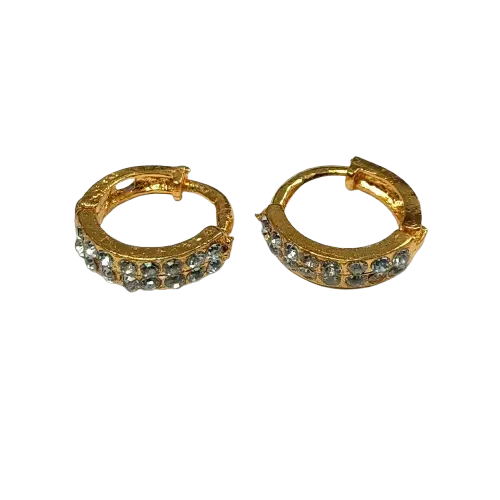 Dainty Double Diamond Earrings