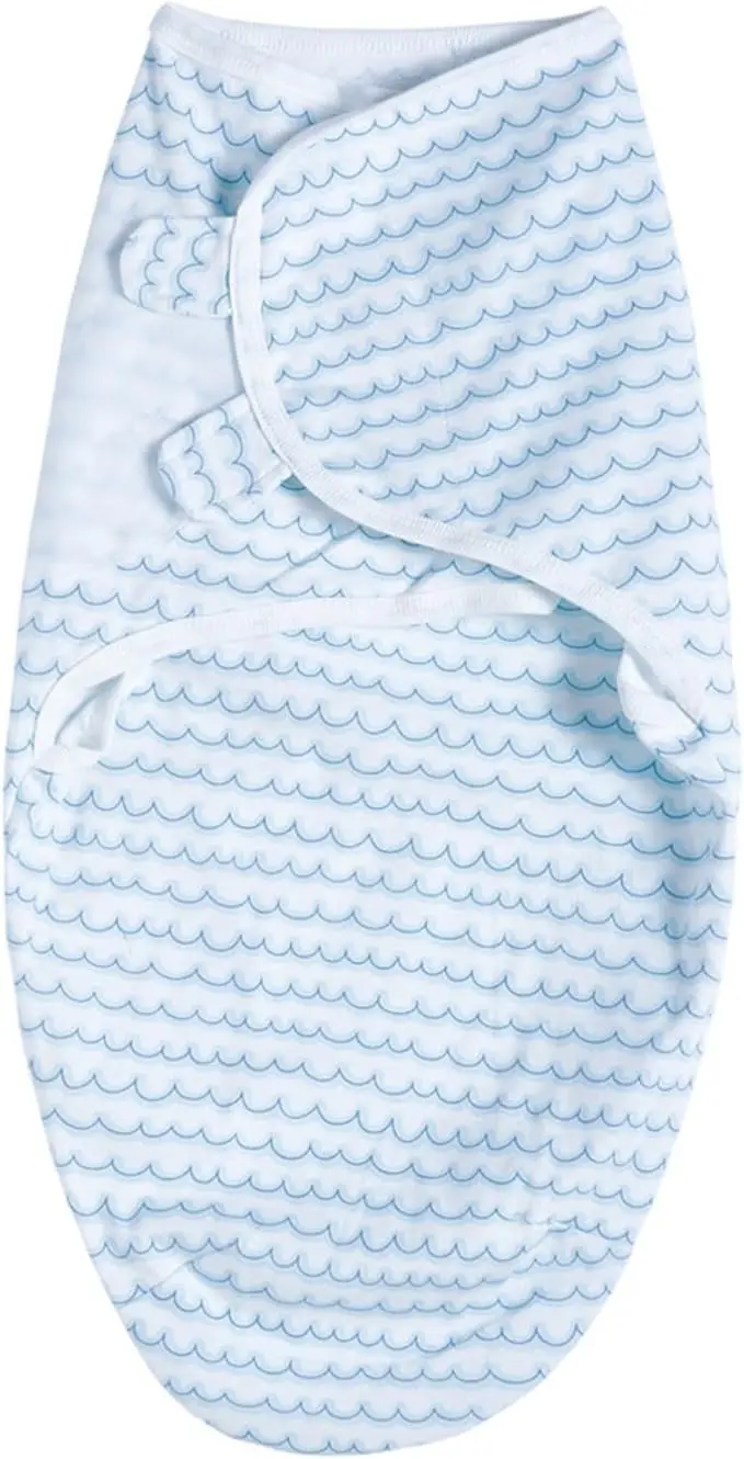 Insular Baby Swaddle Wrap, Swaddle Blanket for Newborn and Infant, Adjustable, 100% Cotton M (3-6M/14-18lbs)