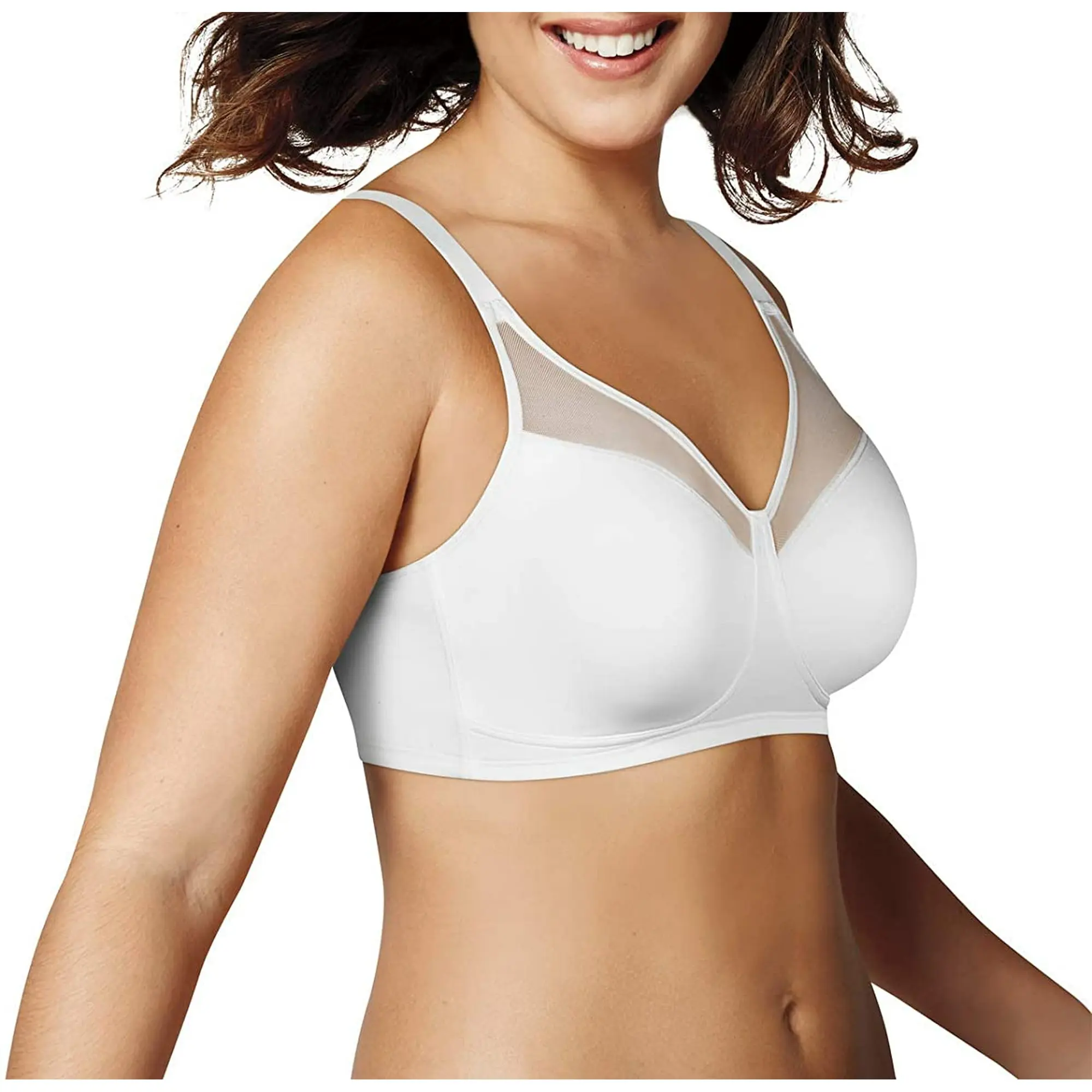 Playtex 18 hour Smoothing Minimizer Bra, 44DDD, White