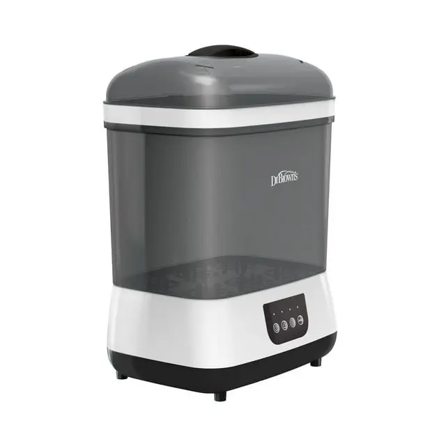 Dr. Brown’s Bottle Sterilizer and Dryer, Black, Includes 2 HEPA filters