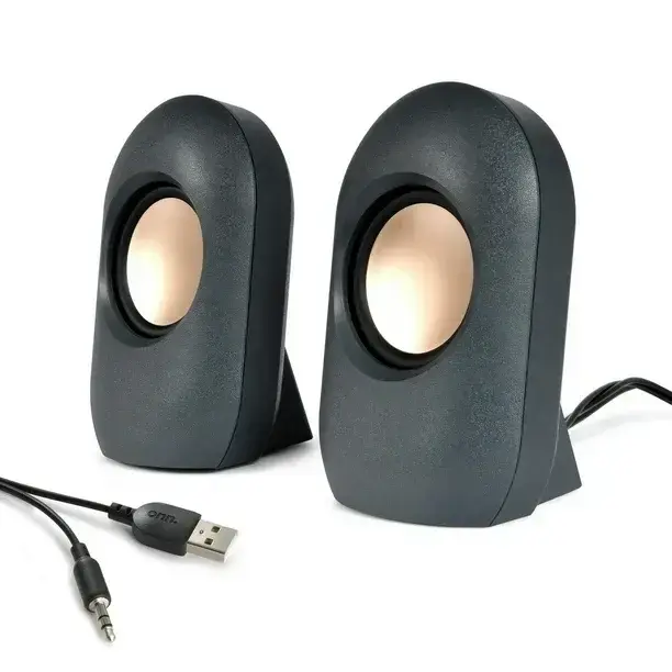 onn USB Stereo Speakers