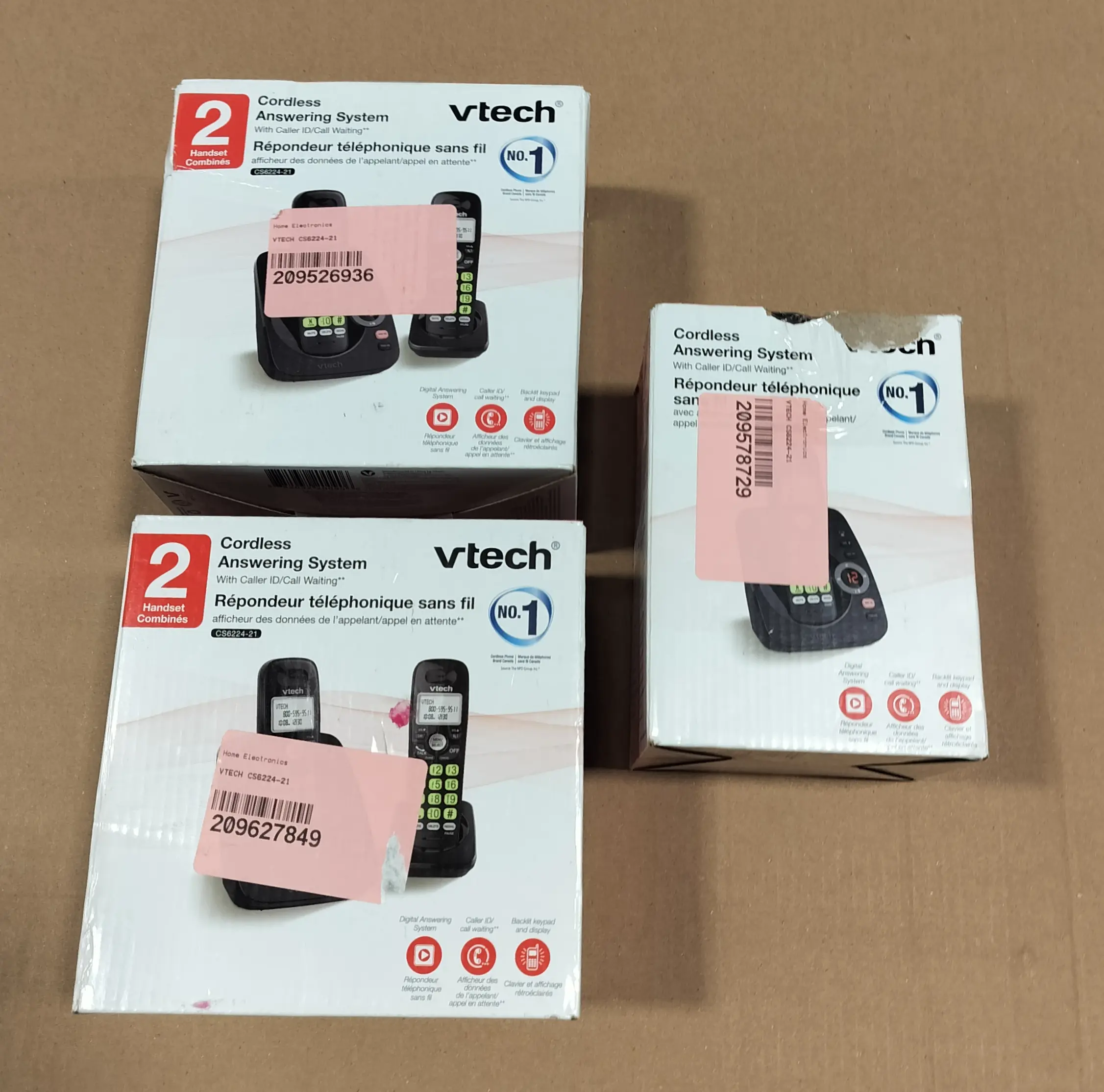 *AS-IS* Cordless V-tech Lot (3 Items)