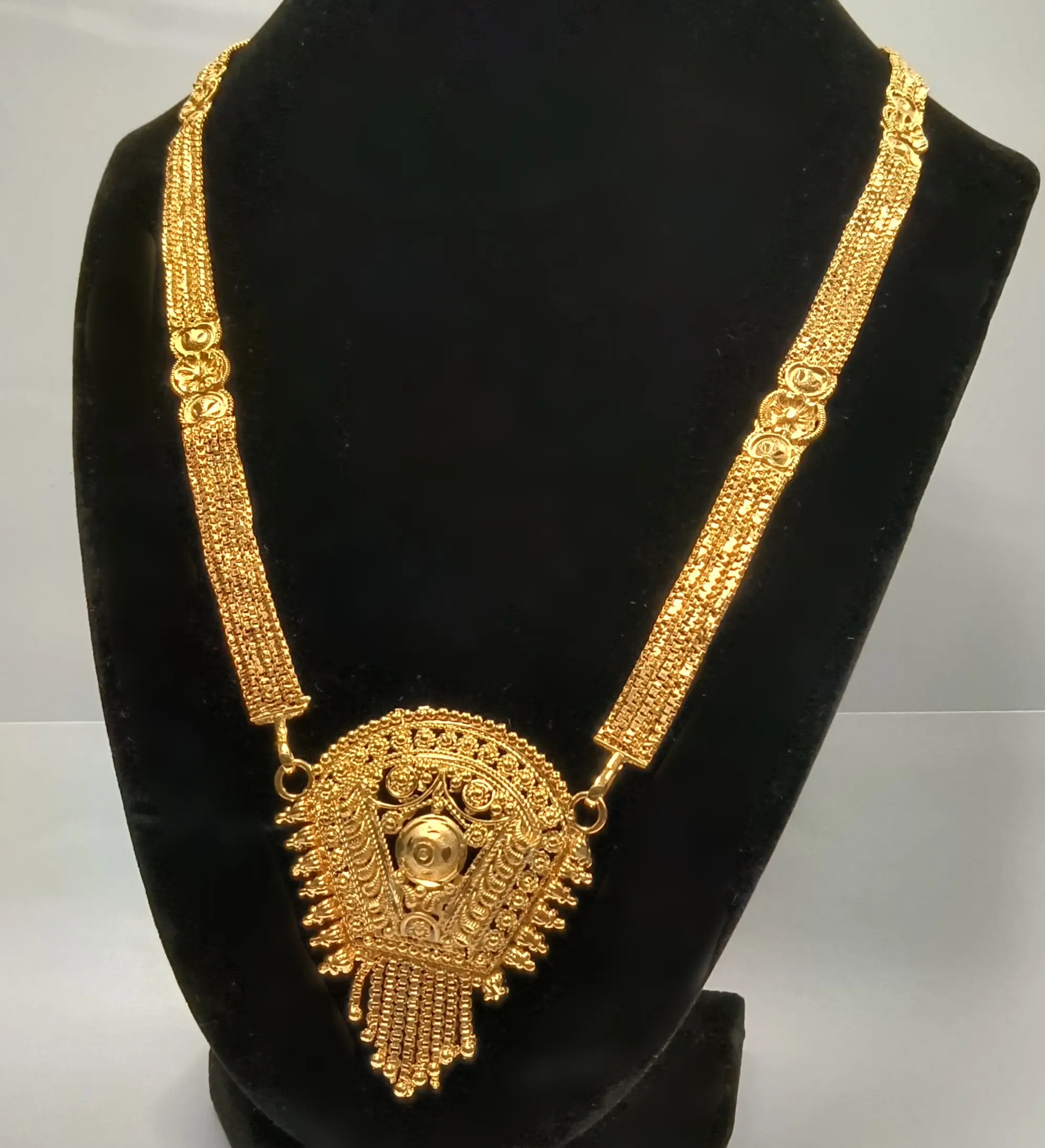Arphic Long Gold-plated Necklace