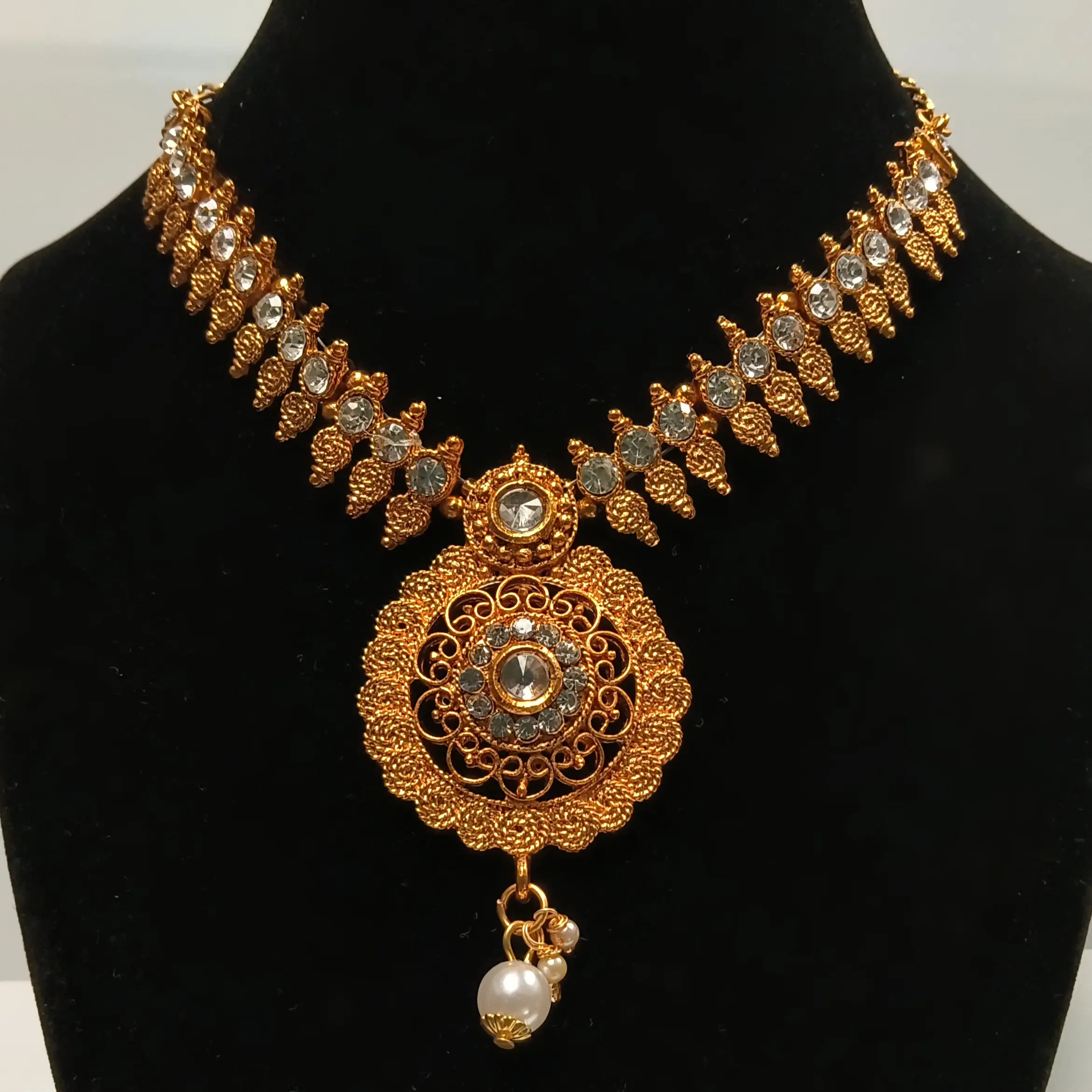 Treasure Circle Gold Plated Necklace