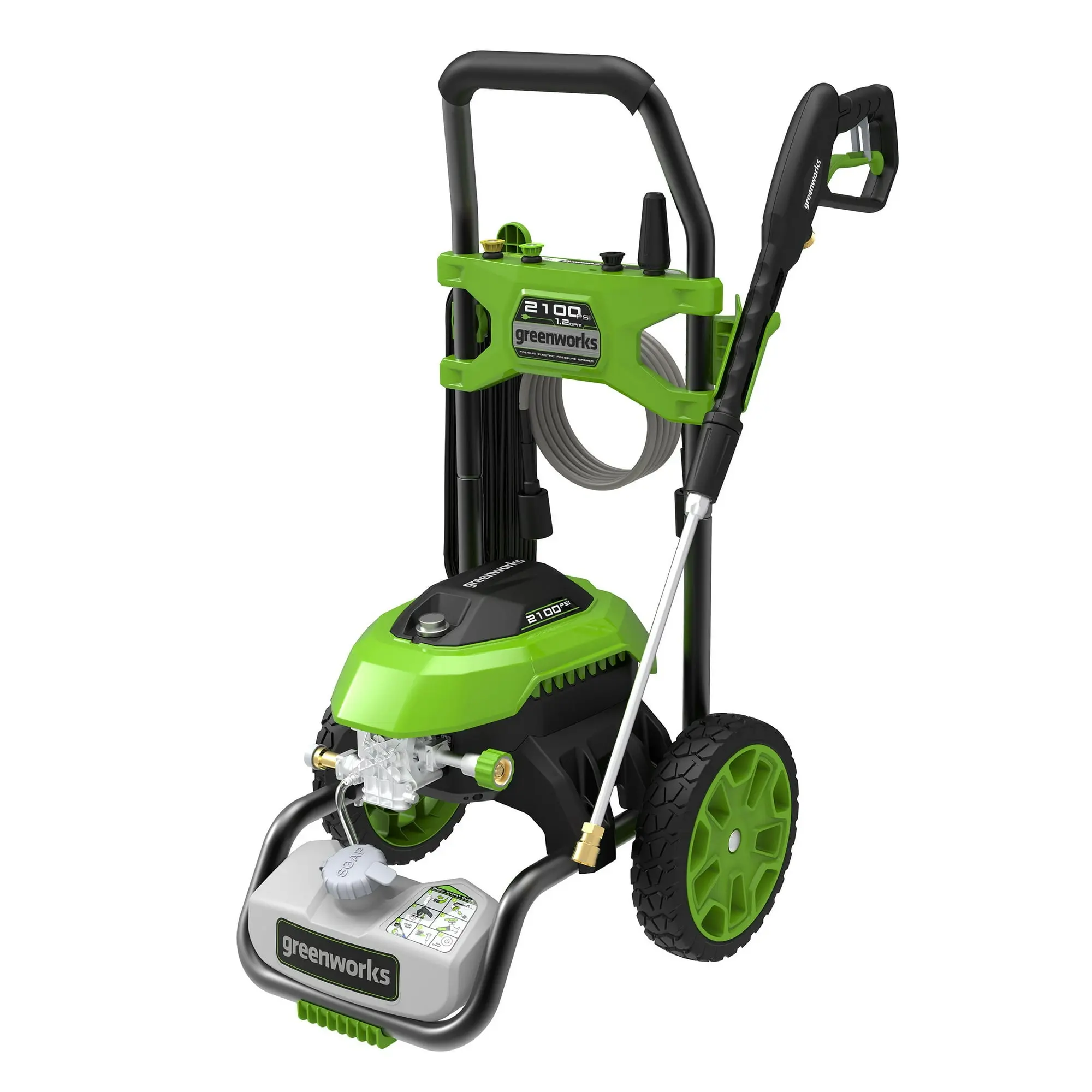 Greenworks 2100 Psi Electric Pressure Washer GPW2100