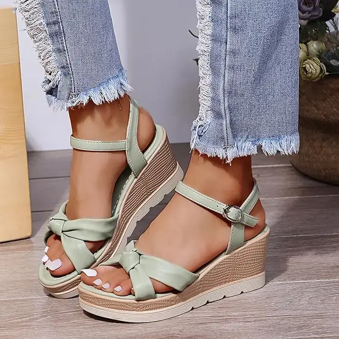 Comfortable Wedge Sandals for Women - 8 US