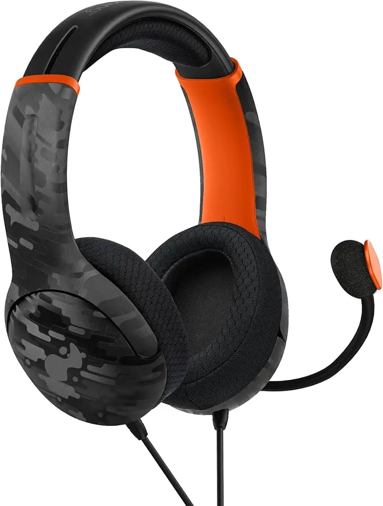 PDP Airlite Atomic Carbon Wired Gaming Headset