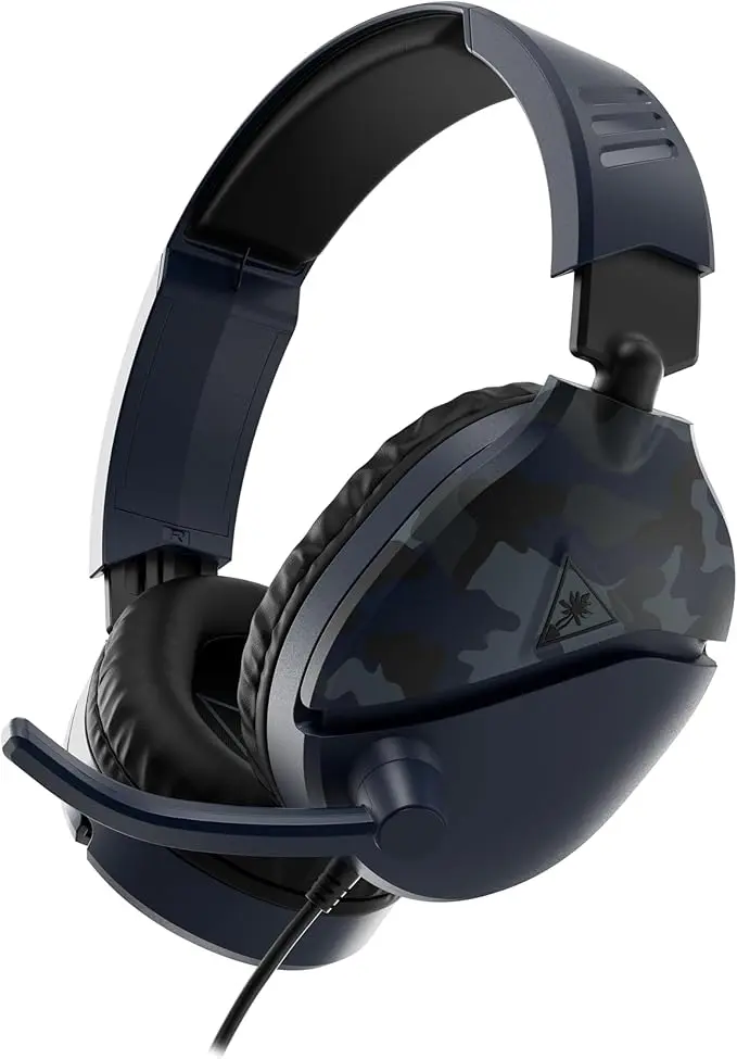 Turtle Beach Recon 70 Wired Multiplatform Gaming Headset - Blue Camo
