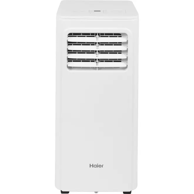 Haier 8000-BTU 3-in-1 Portable Air Conditioner - 2 Fan Speeds/2 Cooling Modes - 50 dB QPFA08YBMW
