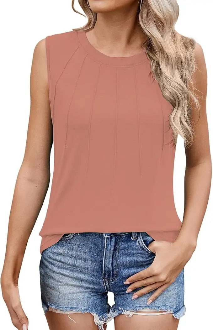 Summer Crew Neck Tank Top (M)