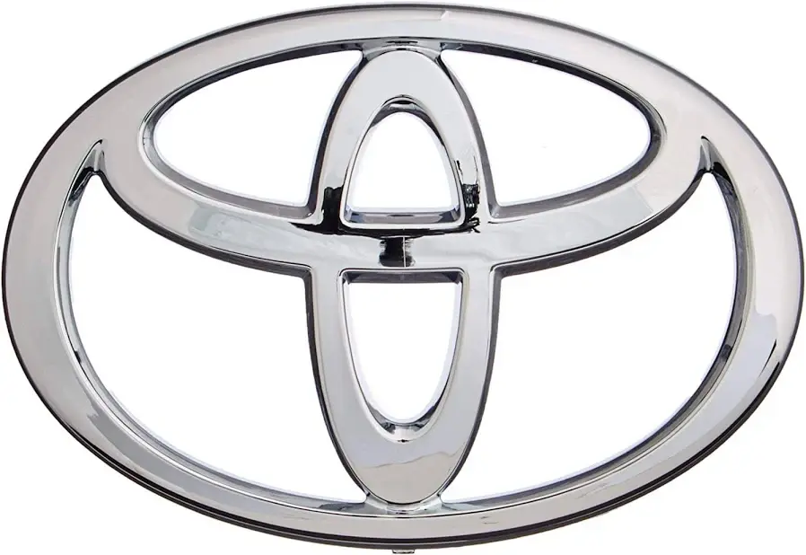 Plastic Toyota Emblem