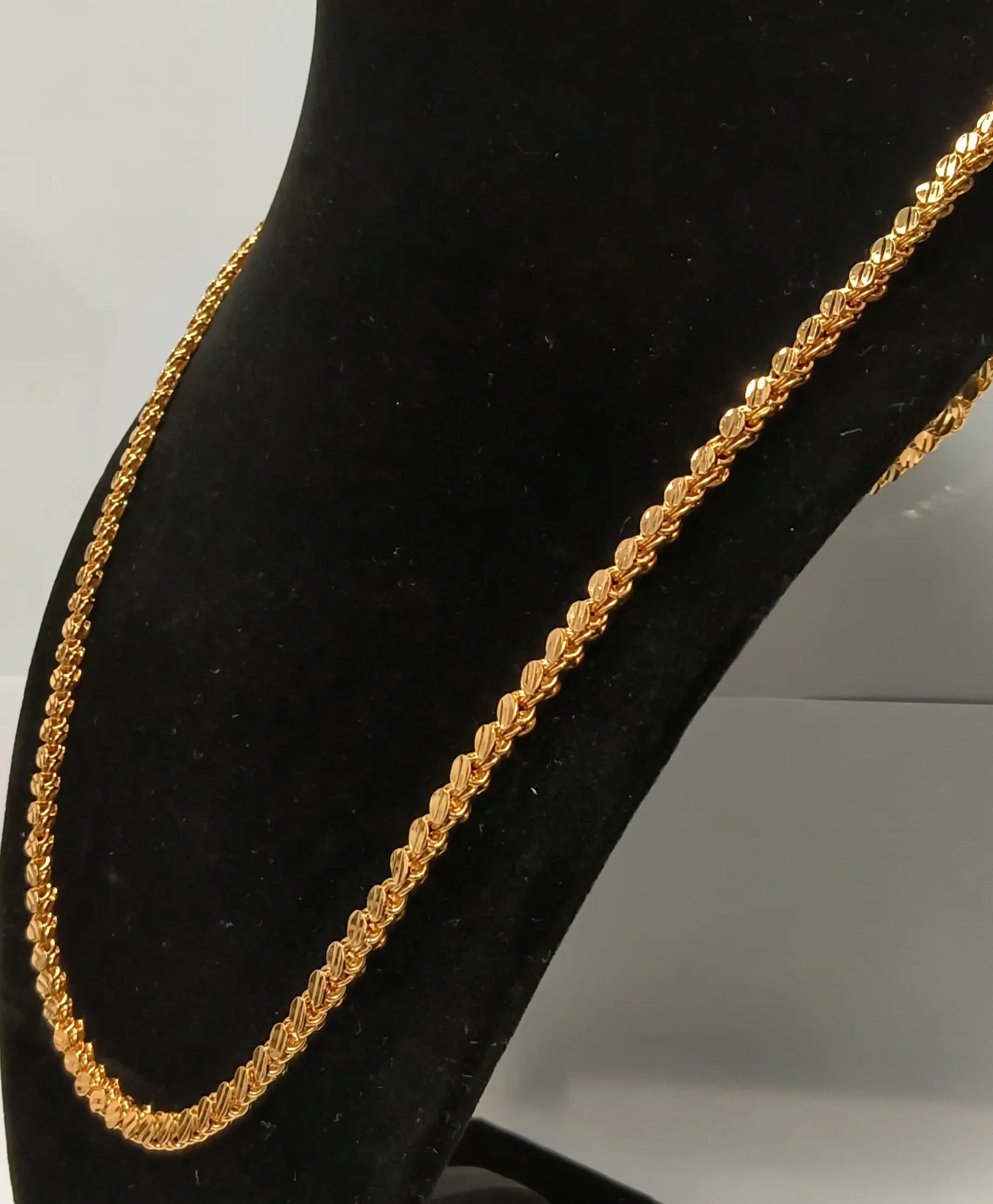 Caff Beaded Gold plated Necklace